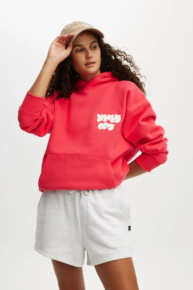 Plush Premium Graphic Hoodie Frenchie Redbhwc Wellness Club Women Cotton On Sweats and Hoodies Plush Premium Graphic Hoodie Frenchie Redbhwc Wellness Club Women Cotton On Sweats and Hoodies