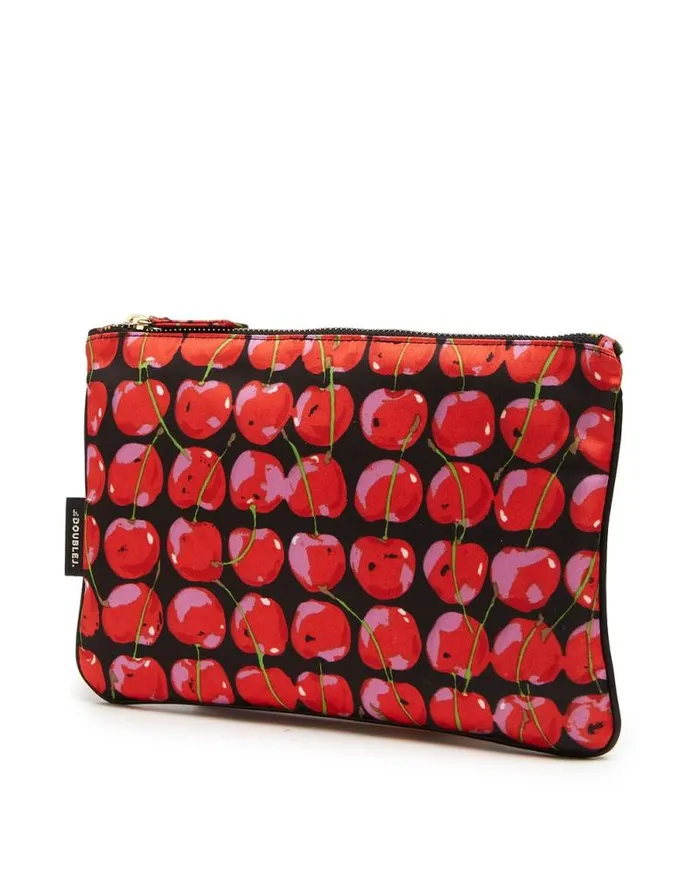 Pochette Black Cherries Women La Double J Bags and Pochettes Pochette Black Cherries Women La Double J Bags and Pochettes