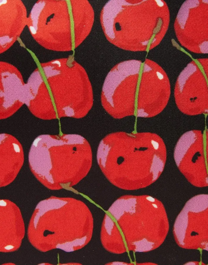 Pochette Black Cherries Women La Double J Bags and Pochettes Pochette Black Cherries Women La Double J Bags and Pochettes