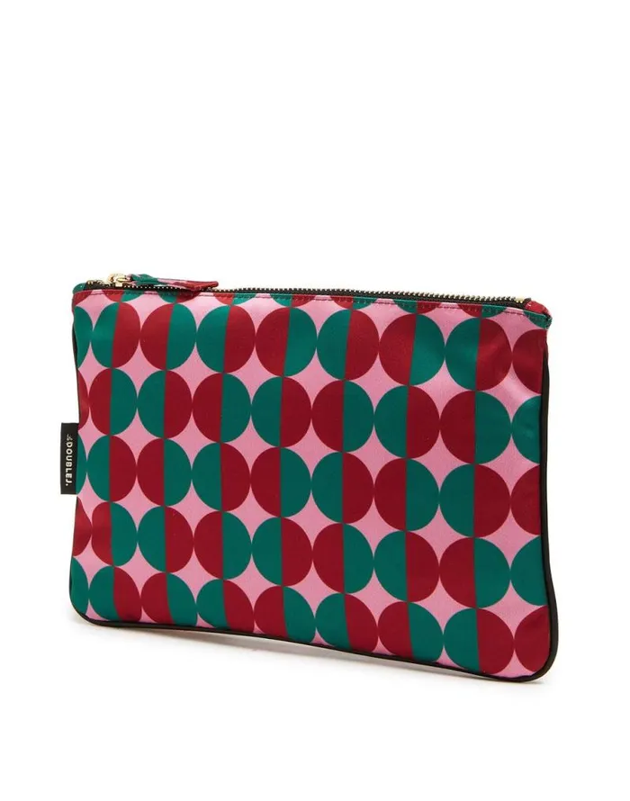 Pochette Mezzaluna Pink Women La Double J Bags and Pochettes Pochette Mezzaluna Pink Women La Double J Bags and Pochettes