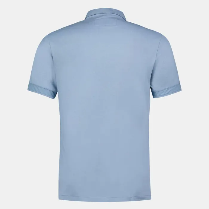 Polos Shirts Men Le Coq Sportif Coq D039or Polo Shirt Faded Denim