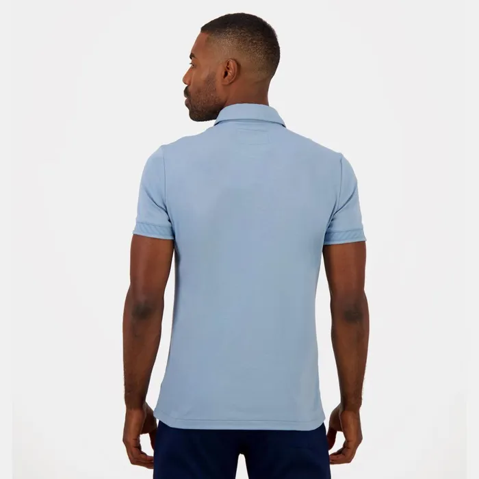Polos Shirts Men Le Coq Sportif Coq D039or Polo Shirt Faded Denim