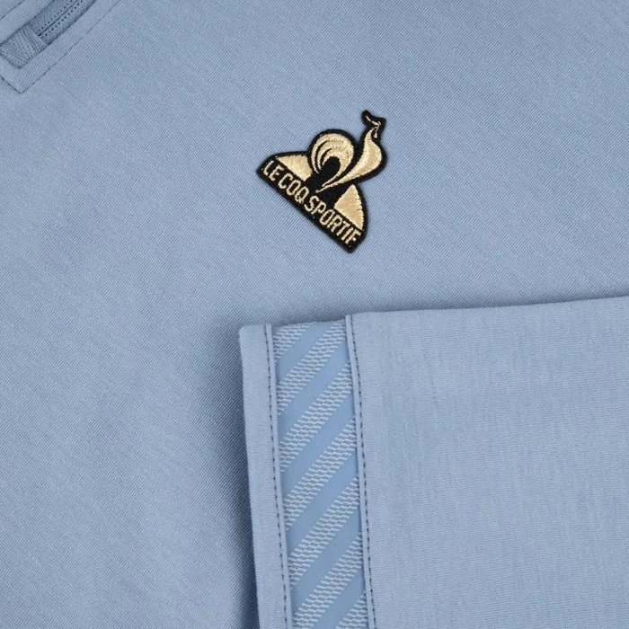 Polos Shirts Men Le Coq Sportif Coq D039or Polo Shirt Faded Denim