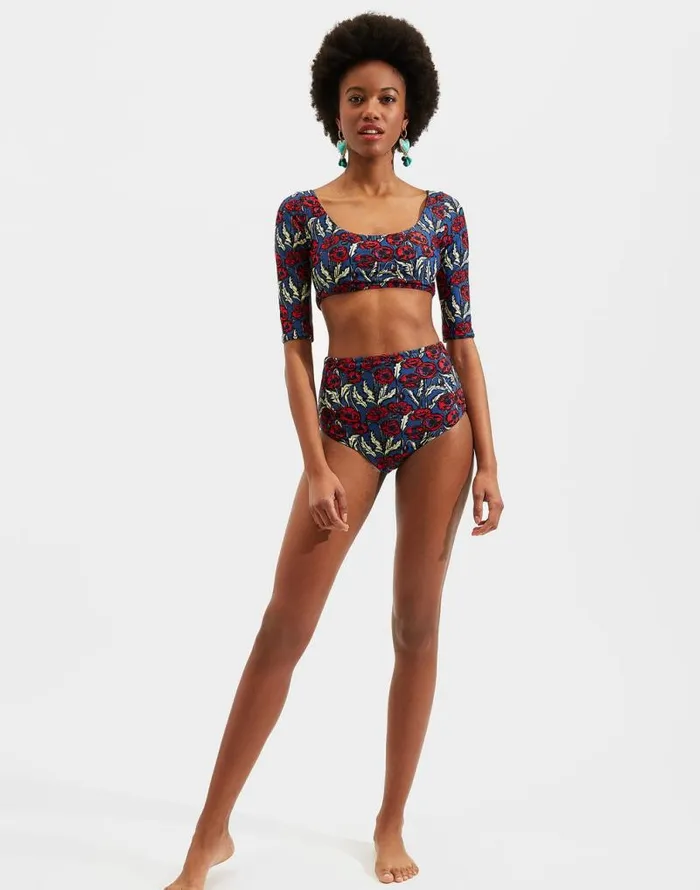 Portofino Top Blooms Women La Double J Swimwear Portofino Top Blooms Women La Double J Swimwear