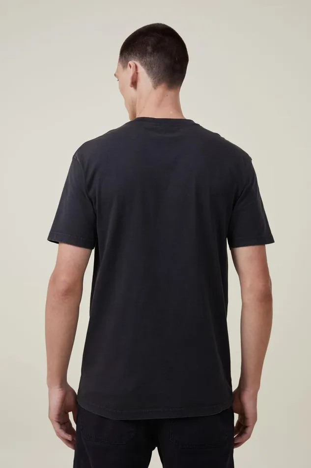 Premium Loose Fit Music TShirt Lcn Led Washed Blackled Zeppelinicarus Logo Men Cotton On Tees and Tanks Premium Loose Fit Music TShirt Lcn Led Washed Blackled Zeppelinicarus Logo Men Cotton On Tees and Tanks