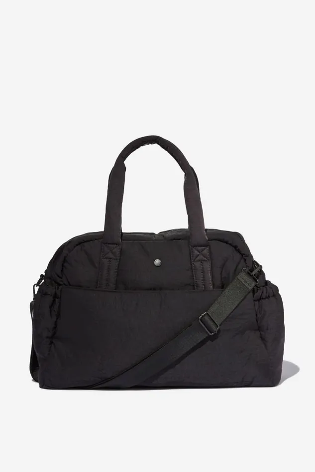 Puffy Gym Bag Black Women Cotton On Accessories