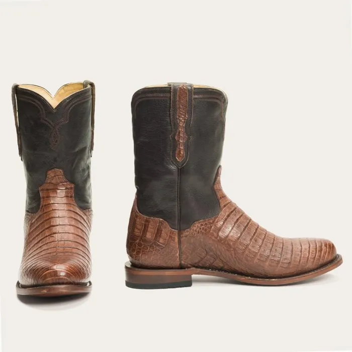 Puncher Exotic Boots Brown Men Stetson Exotics