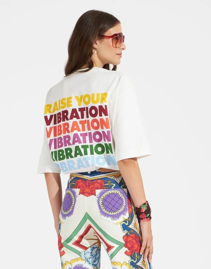 Raise Your Vibration TShirt Solid Print Women La Double J Tshirts and Sweatshirts Raise Your Vibration TShirt Solid Print Women La Double J Tshirts and Sweatshirts