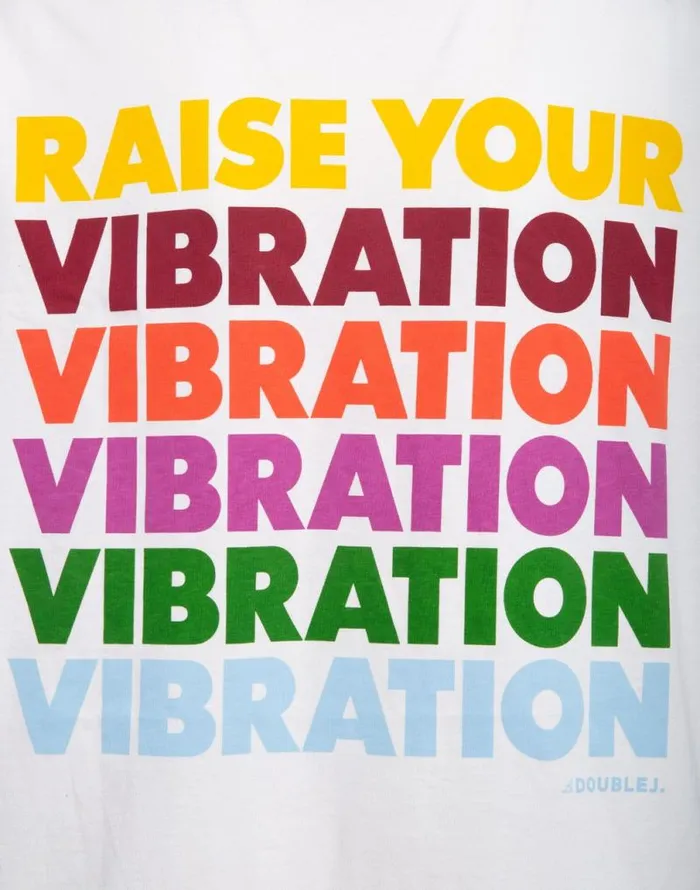 Raise Your Vibration TShirt Solid Print Women La Double J Tshirts and Sweatshirts Raise Your Vibration TShirt Solid Print Women La Double J Tshirts and Sweatshirts