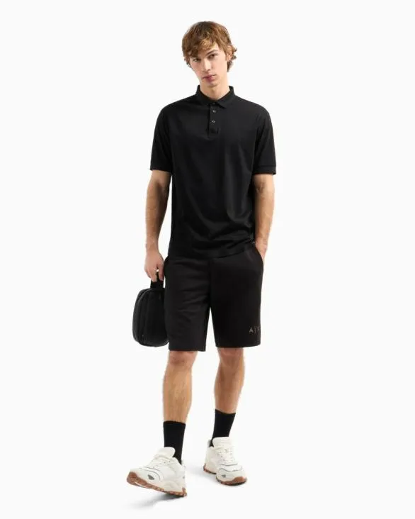 Regular Fit Polo Shirt In Mercerised Cotton Black Men Armani Polo Shirts Regular Fit Polo Shirt In Mercerised Cotton Black Men Armani Polo Shirts