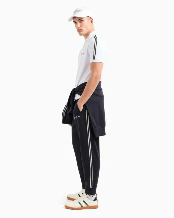 Regular Fit Polo Shirt With Signature Logo White Men Armani Polo Shirts Regular Fit Polo Shirt With Signature Logo White Men Armani Polo Shirts