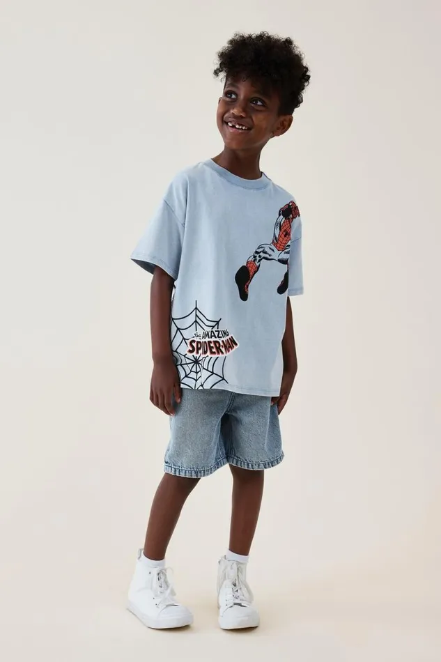 Regular Fit Short Bells Light Blue Boys Cotton On Shorts Regular Fit Short Bells Light Blue Boys Cotton On Shorts
