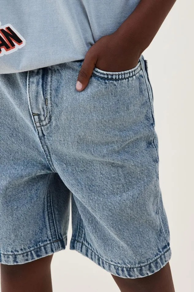 Regular Fit Short Bells Light Blue Boys Cotton On Shorts Regular Fit Short Bells Light Blue Boys Cotton On Shorts