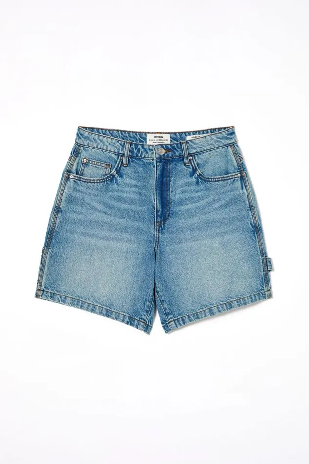 Relaxed Denim Short Lake Bluecarpenter Women Cotton On Shorts