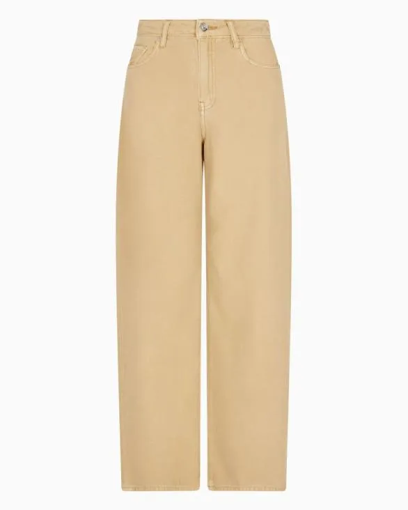 Relaxed Jeans Camel Women Armani Denim
