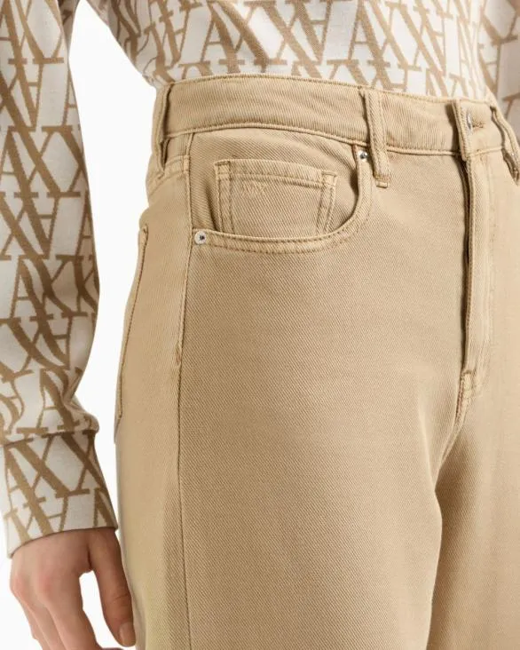 Relaxed Jeans Camel Women Armani Denim Relaxed Jeans Camel Women Armani Denim