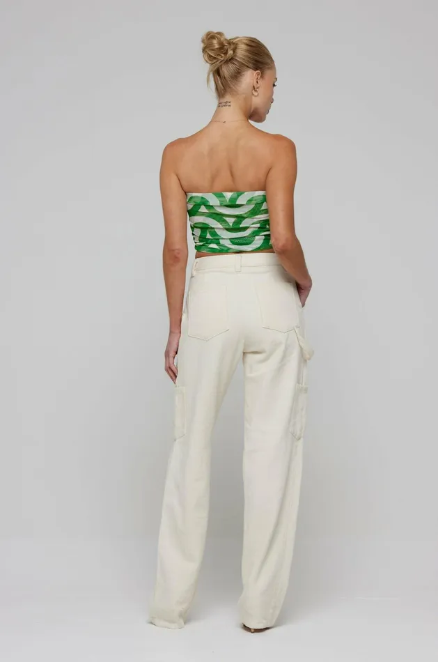 RESA Elsa Cargo Pant In Cream Women Basics