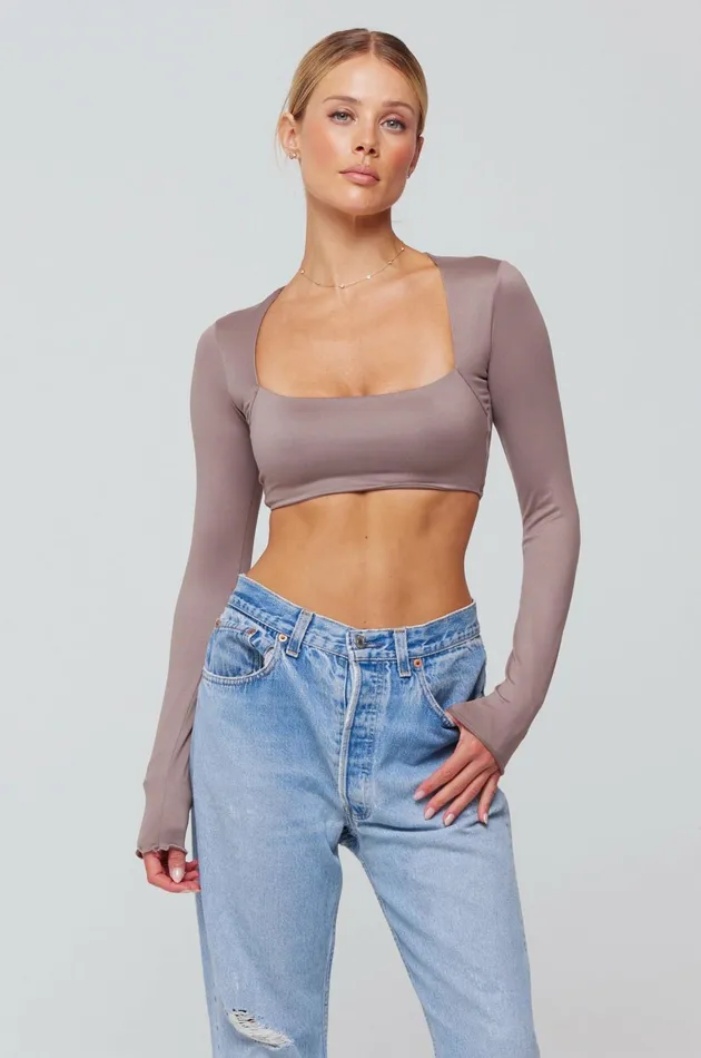 RESA Emily Top In Taupe Women Tops