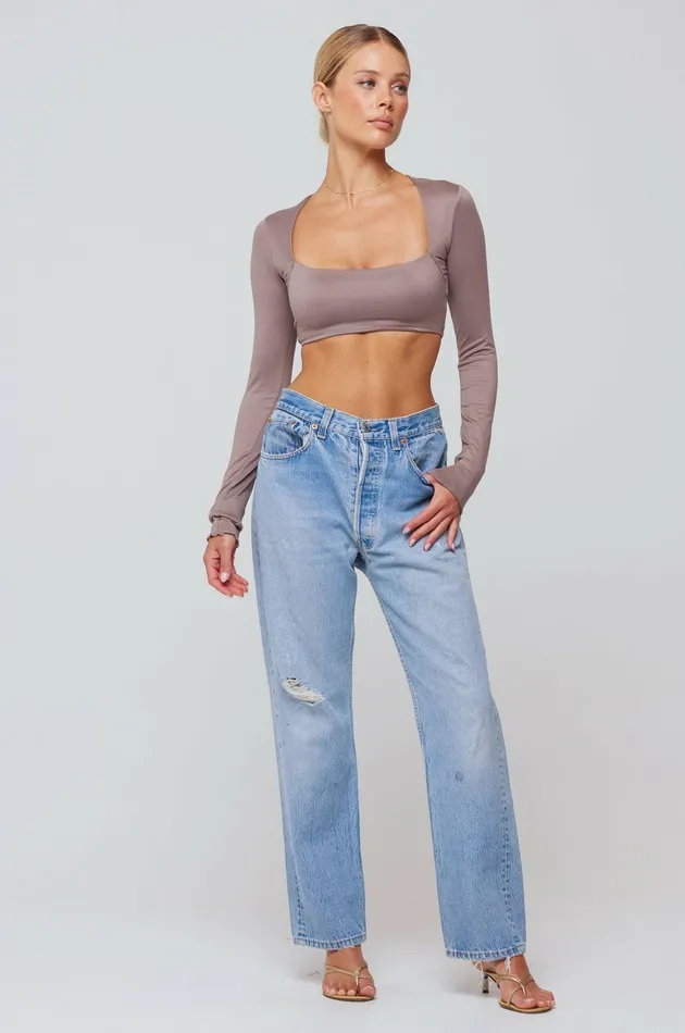 RESA Emily Top In Taupe Women Tops