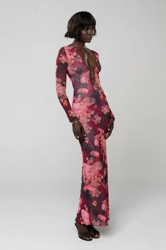 RESA Esme Dress In Aurora Women Midi Dress