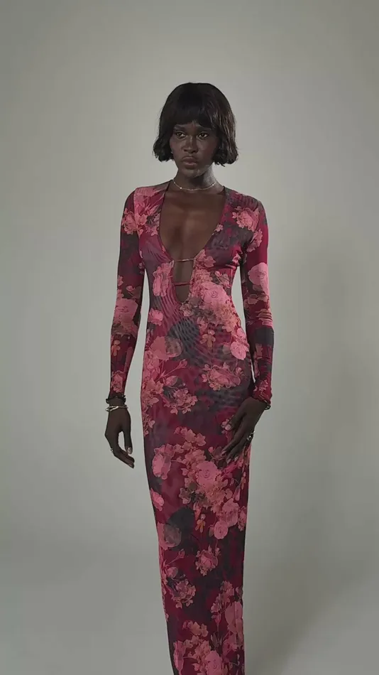 RESA Esme Dress In Aurora Women Midi Dress