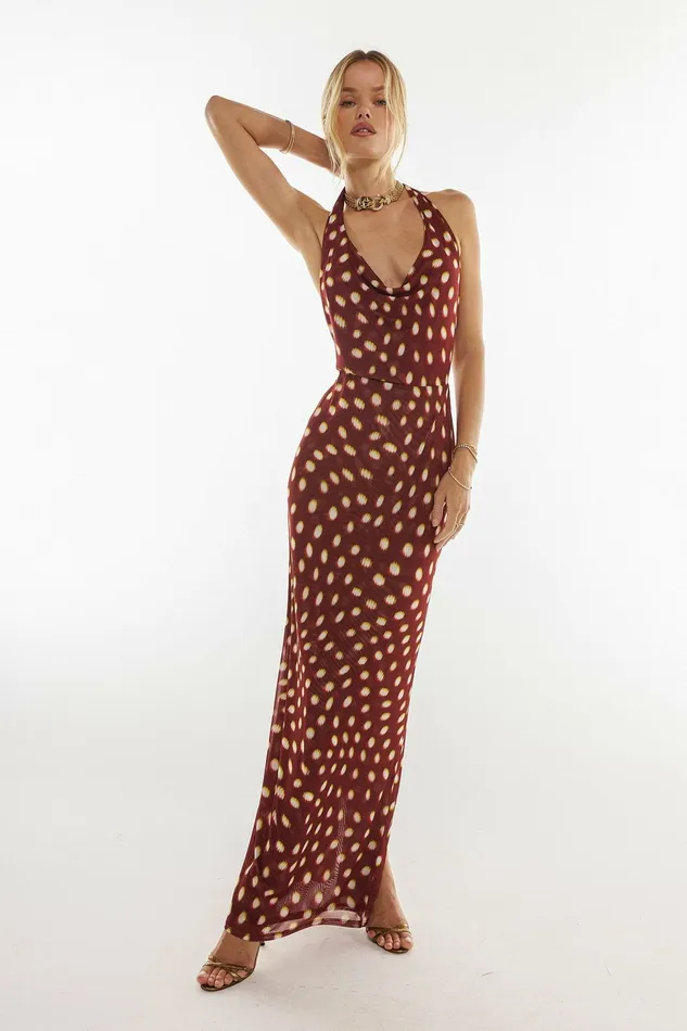 RESA Fiona Dress In Spice Women Maxi Dress