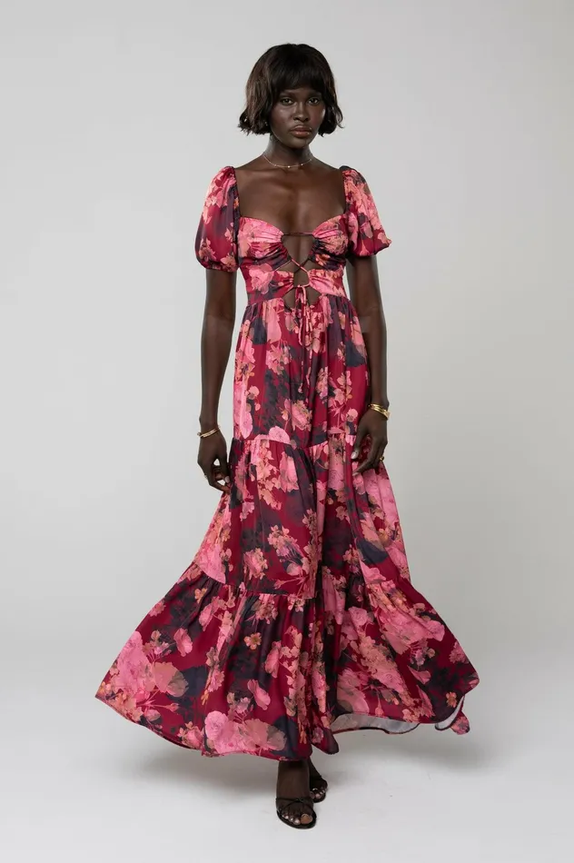 RESA Kit Dress In Aurora Women Maxi Dress
