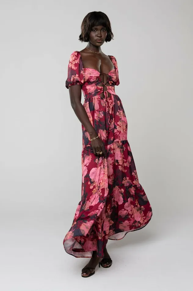 RESA Kit Dress In Aurora Women Maxi Dress
