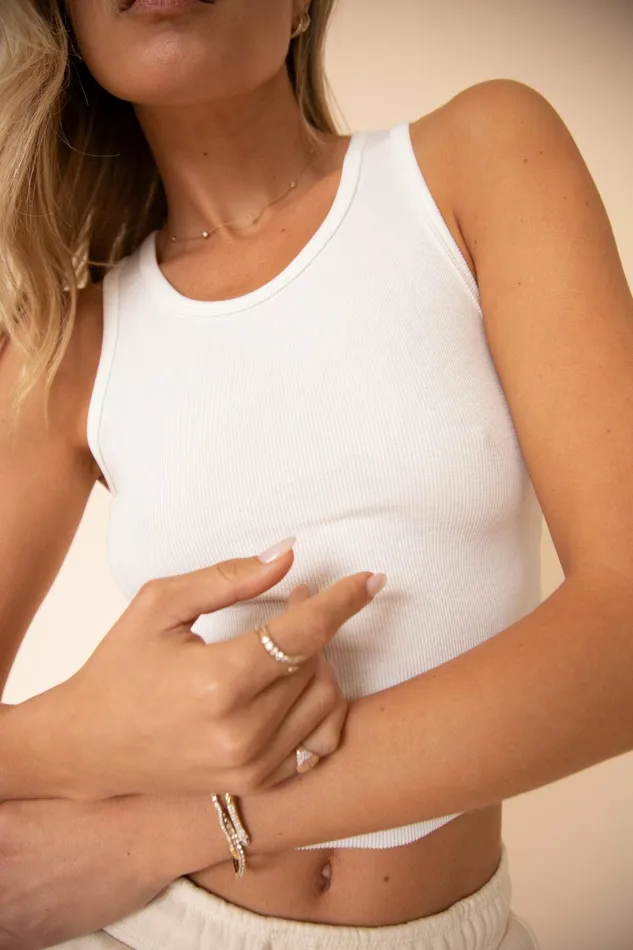 RESA OG Tank In Ivory Women Tops