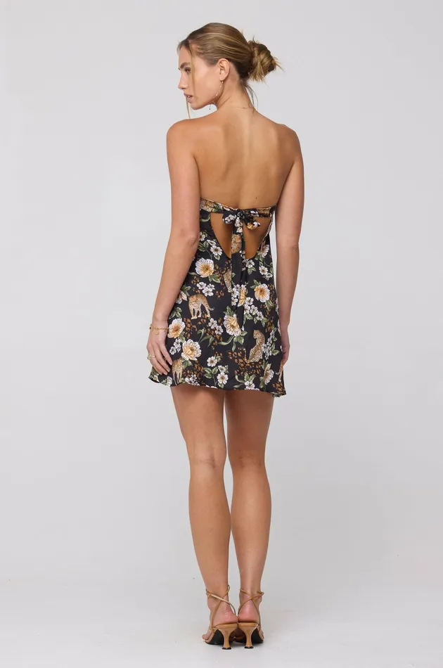 RESA Olive Mini In Tropic Women Mini Dresses