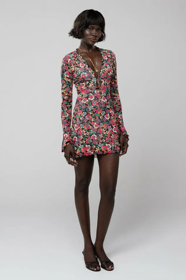 RESA Sloane Mini In Casablanca Women Mini Dresses