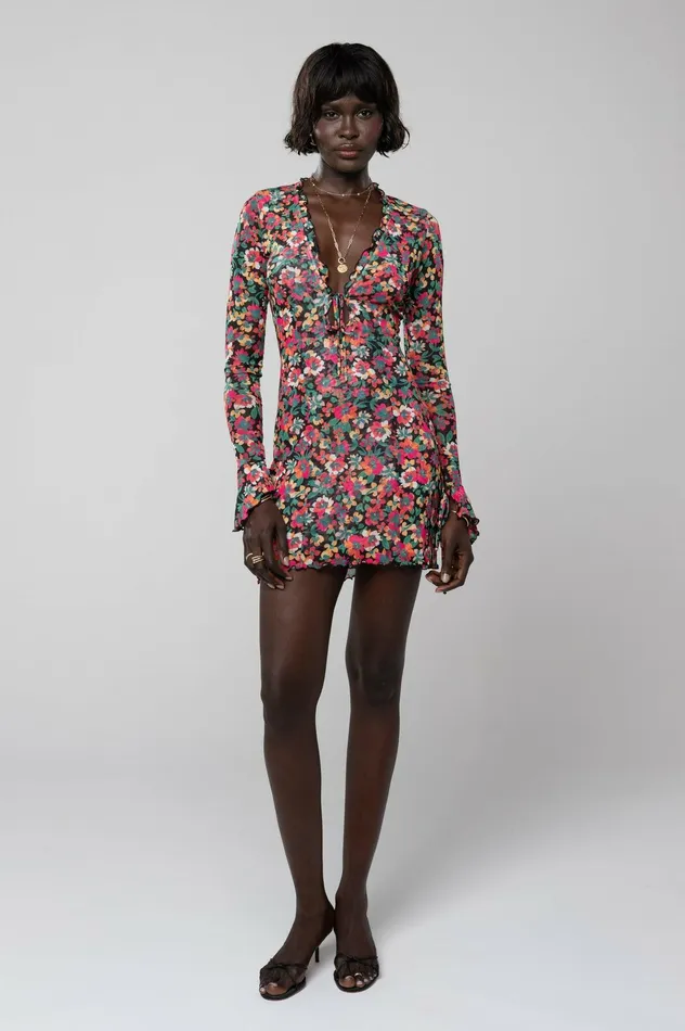 RESA Sloane Mini In Casablanca Women Mini Dresses