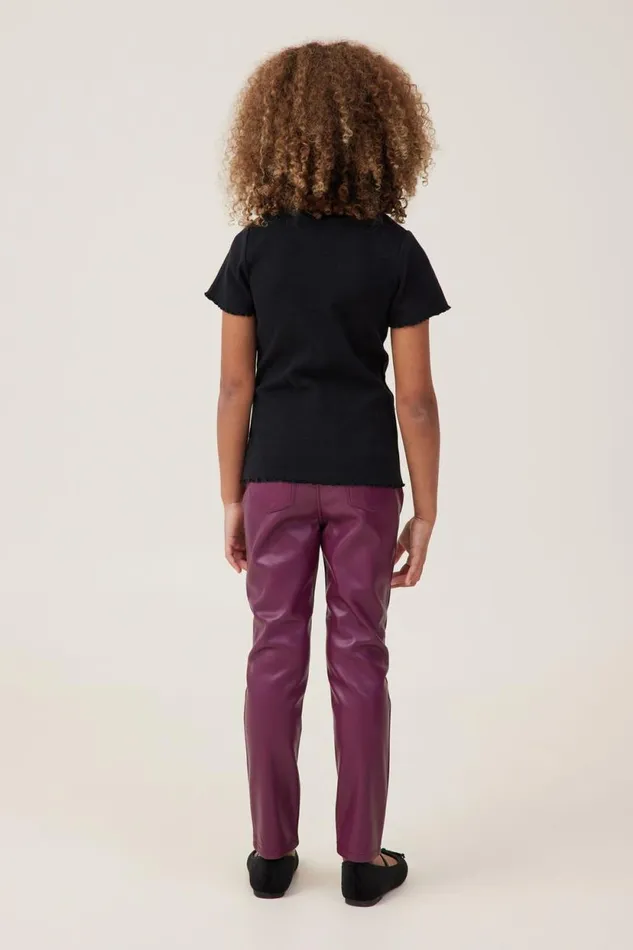 Robbey Vegan Leather Pant Crushed Berry Girls Cotton On Leggings Pants and Jeans Robbey Vegan Leather Pant Crushed Berry Girls Cotton On Leggings Pants and Jeans