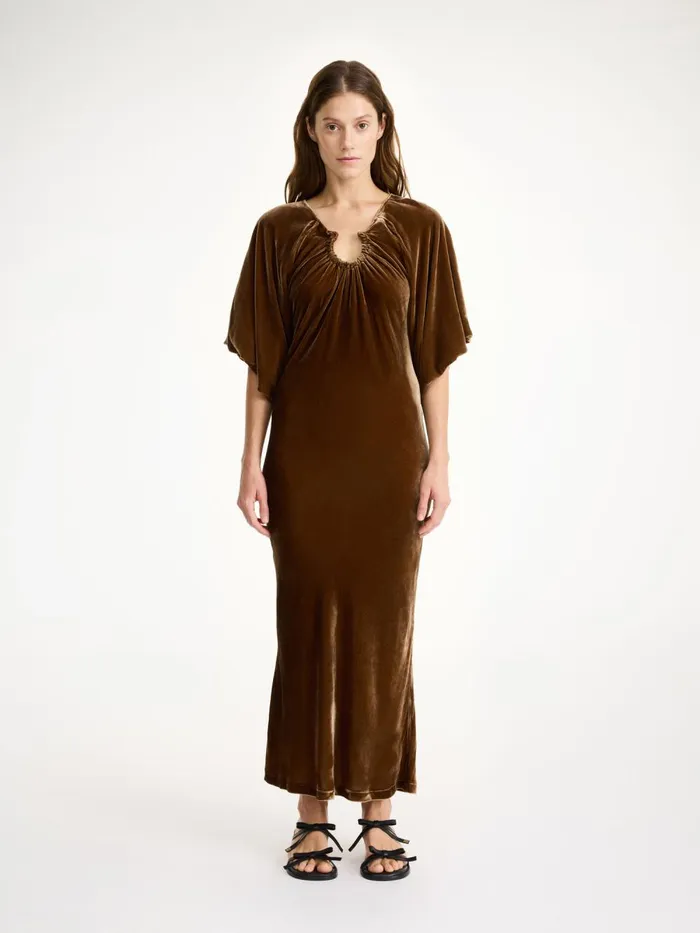 Rosae Maxi Dress Bison Women By Malene Birger Dresses
