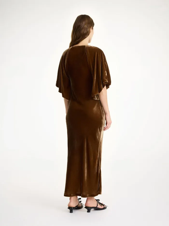 Rosae Maxi Dress Bison Women By Malene Birger Dresses