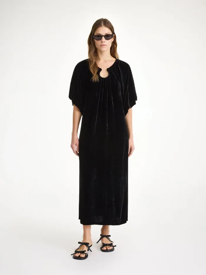Rosae Maxi Dress Black Women By Malene Birger Dresses