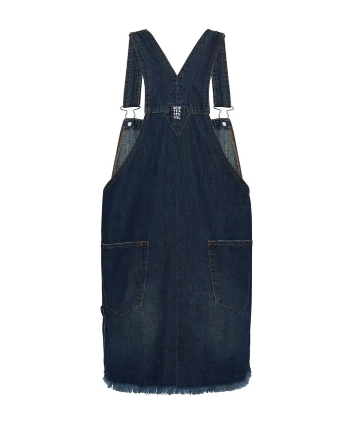 ROYAL BLUE MINI STANTON ST DRESS Women One Teaspoon Denim Dresses ROYAL BLUE MINI STANTON ST DRESS Women One Teaspoon Denim Dresses