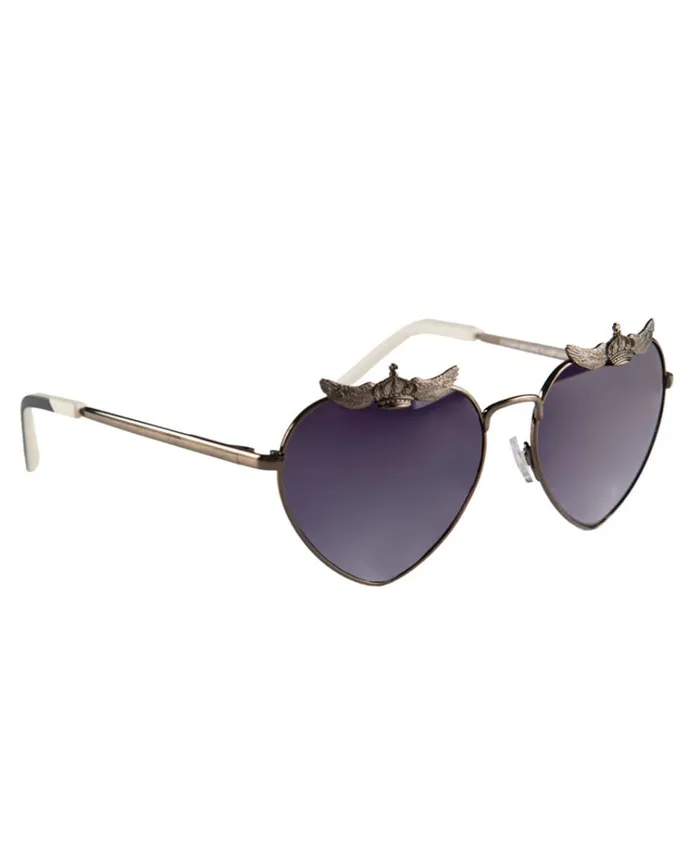 ROYAL FLYER SUNGLASSES GOLD Women One Teaspoon Sunglasses ROYAL FLYER SUNGLASSES GOLD Women One Teaspoon Sunglasses