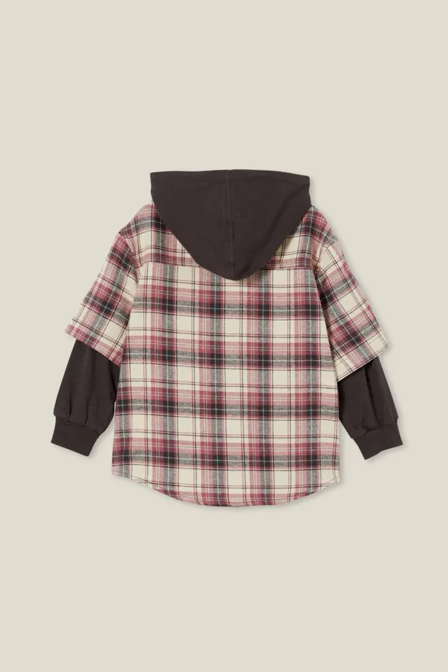 Rugged Long Sleeve Layered Shirt Rainy Dayplaid Boys Cotton On Shirts Rugged Long Sleeve Layered Shirt Rainy Dayplaid Boys Cotton On Shirts