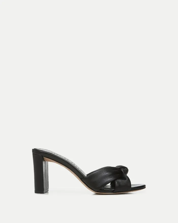Sandals Shop Veronica Beard Ganita KnotFront Sandal Silver