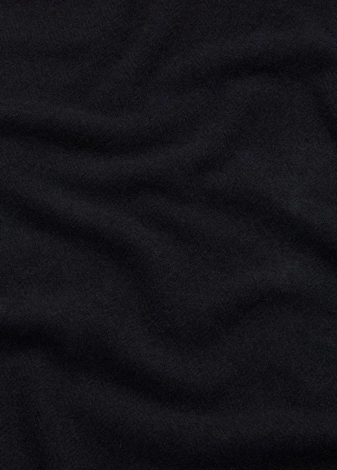 Scarves and Hats Men Vince Herringbone Cashmere Scarf Black Scarves and Hats Men Vince Herringbone Cashmere Scarf Black