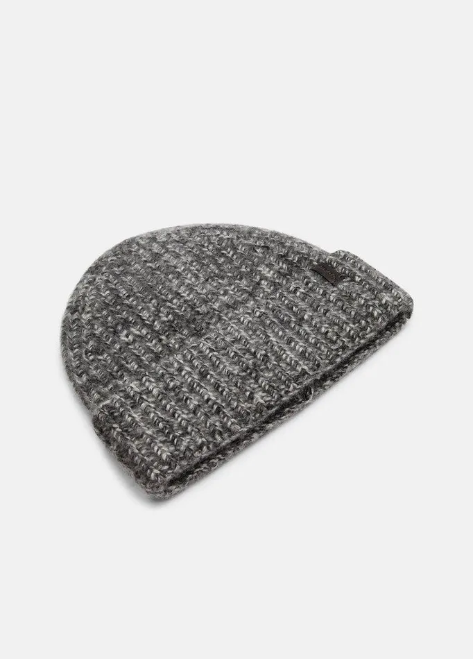 Scarves and Hats Women Vince Marl Cashmere ChunkyKnit Beanie Black Scarves and Hats Women Vince Marl Cashmere ChunkyKnit Beanie Black