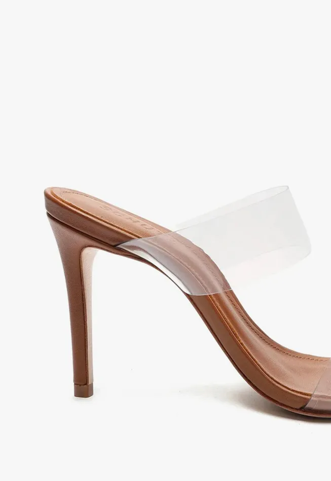 Schutz Shoes Mules Ariella Sandal Wood 8211 Women