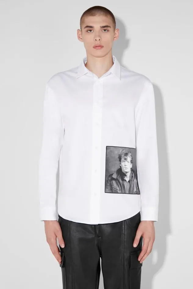 Self Portrait 1980 Robert Mapplethorpe Shirt White Men MISBHV Tops