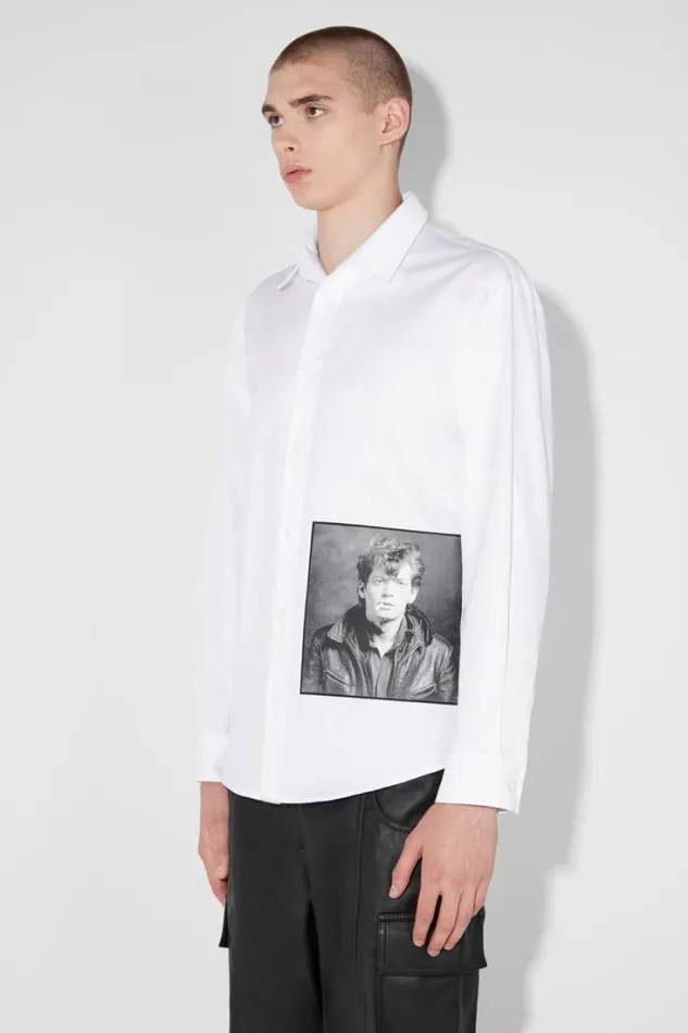 Self Portrait 1980 Robert Mapplethorpe Shirt White Men MISBHV Tops