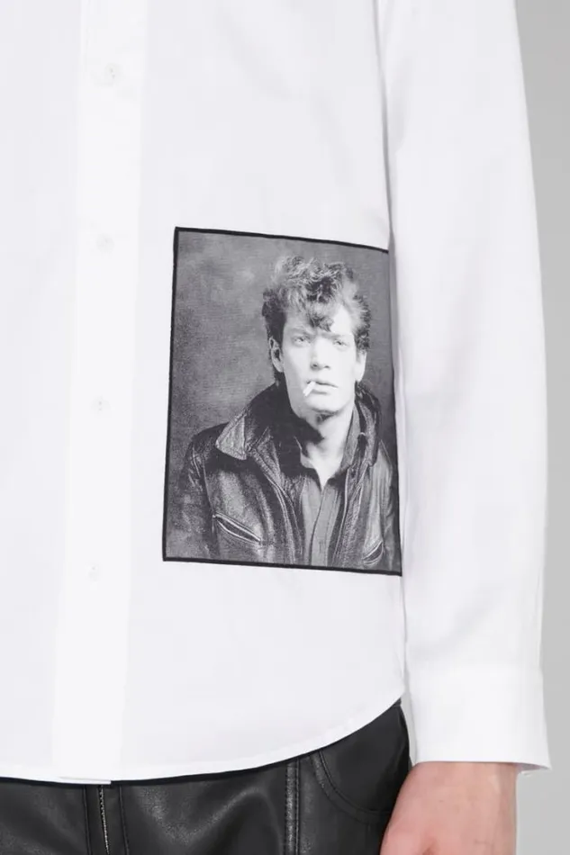 Self Portrait 1980 Robert Mapplethorpe Shirt White Men MISBHV Tops