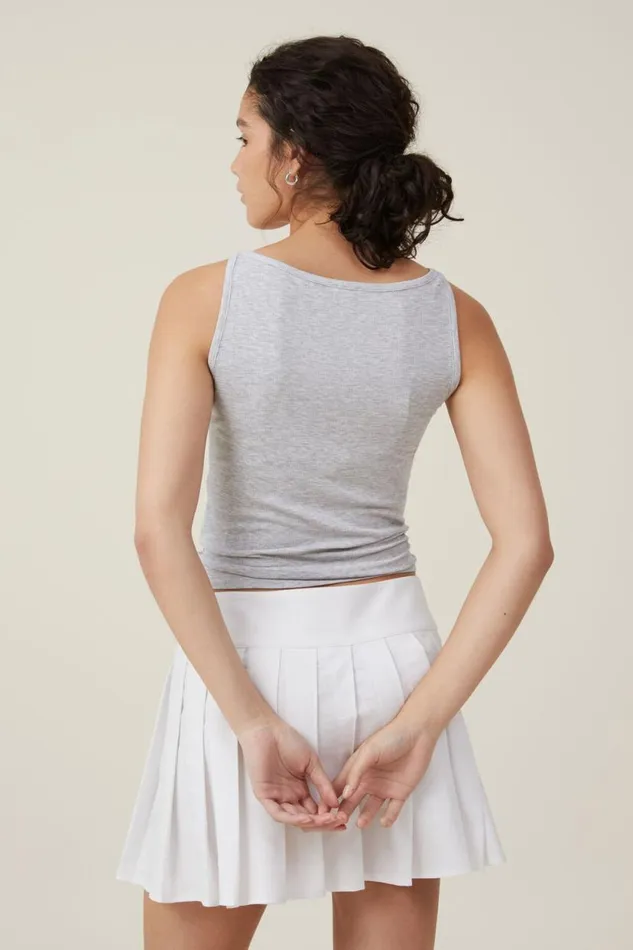 Serena Pleated Mini Skirt White Women Cotton On Skirts