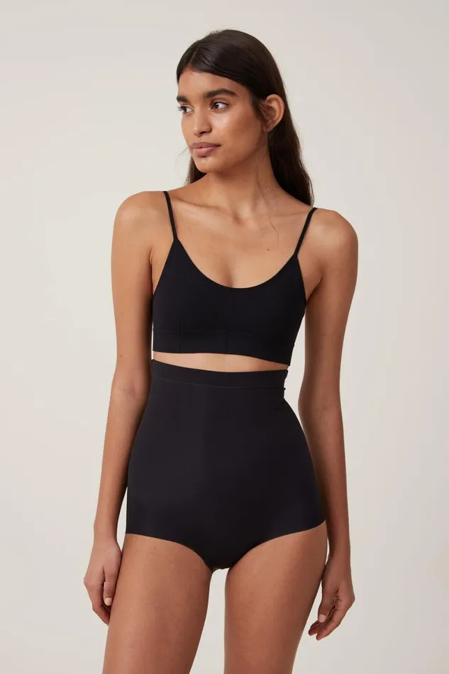 Shapewear High Waist Bikini Brief Black Women Cotton On Solutions