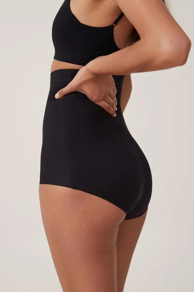 Shapewear High Waist Bikini Brief Black Women Cotton On Solutions
