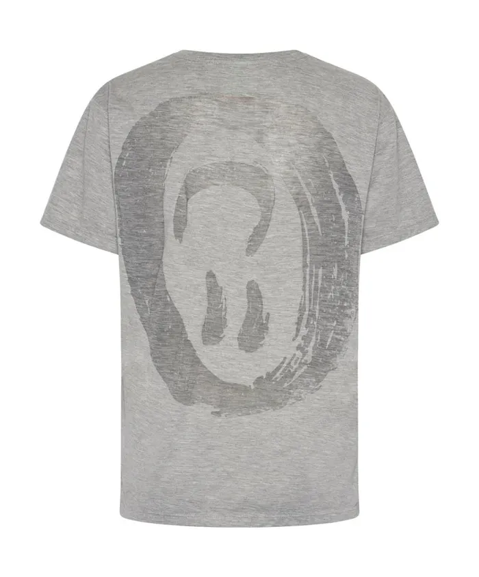 SHE IS RARE BURNOUT CREW TEE Women One Teaspoon Graphic Tees